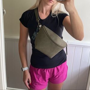 NWT Leather Fanny pack / belt bag